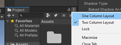 Change Project from ‘Two’ to ‘One’ Column